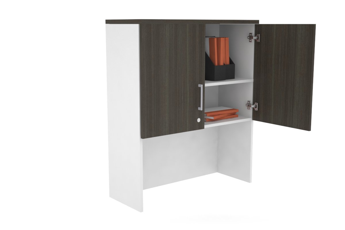 Open Hutch with Shelves and Small Doors - 31.5