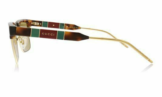 Gucci GG 0606SK 003 Havana/Brown Gradient Sunglasses for Women - Luxury Designer Shades with UV Protection - Perfect for Beach, Driving & Fashion Outfits