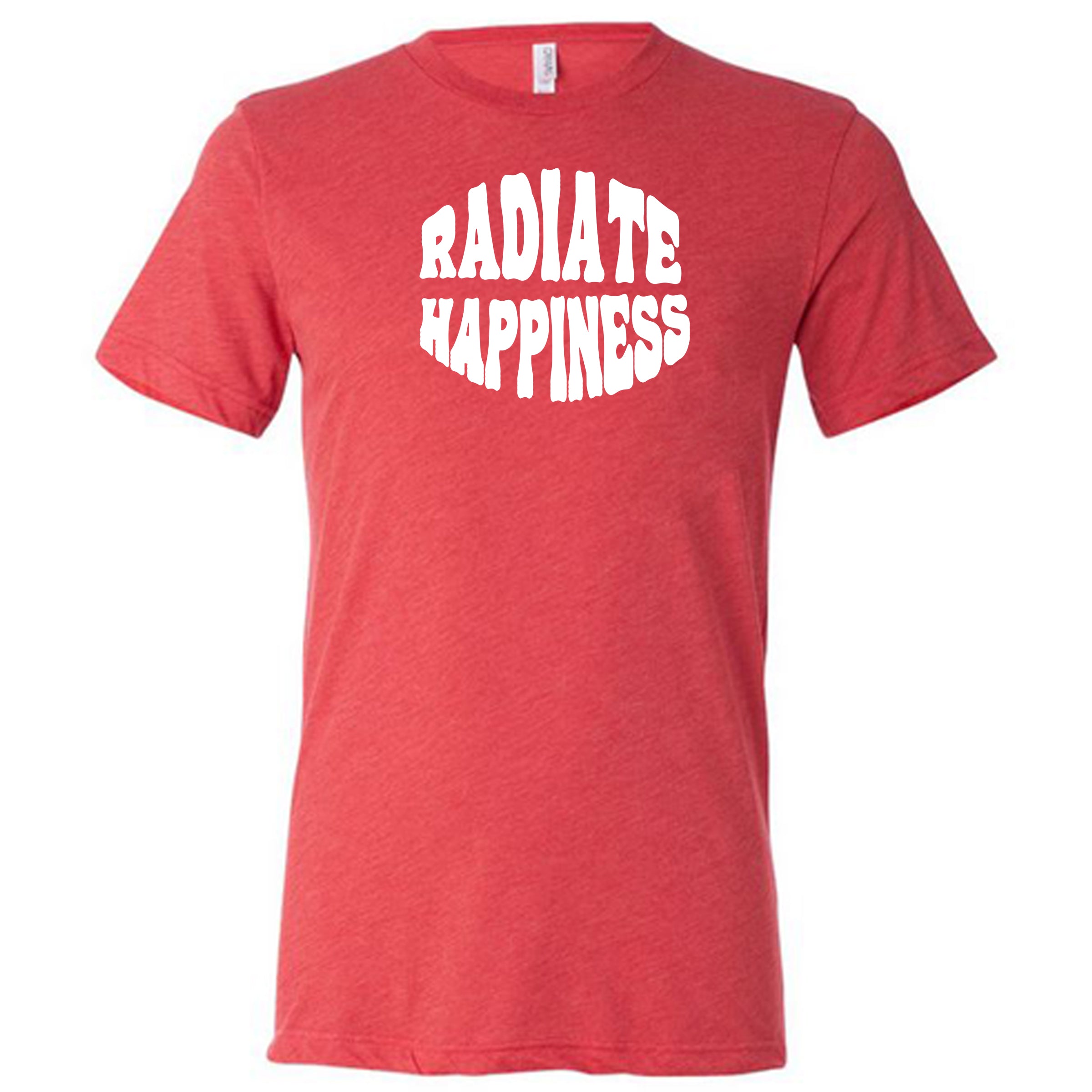 Radiate Happiness Unisex T-Shirt - Soft Cotton Comfort Tee for Men & Women - Perfect for Casual Wear, Gifts, and Everyday Outfits