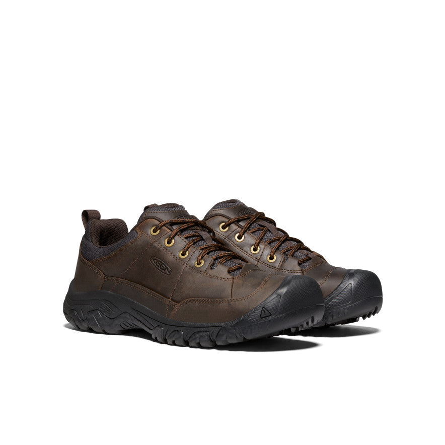 Men's Targhee III Oxford Wide Shoe - Dark Earth/Mulch | Comfortable & Durable Hiking Shoes for Outdoor Adventures & Daily Wear