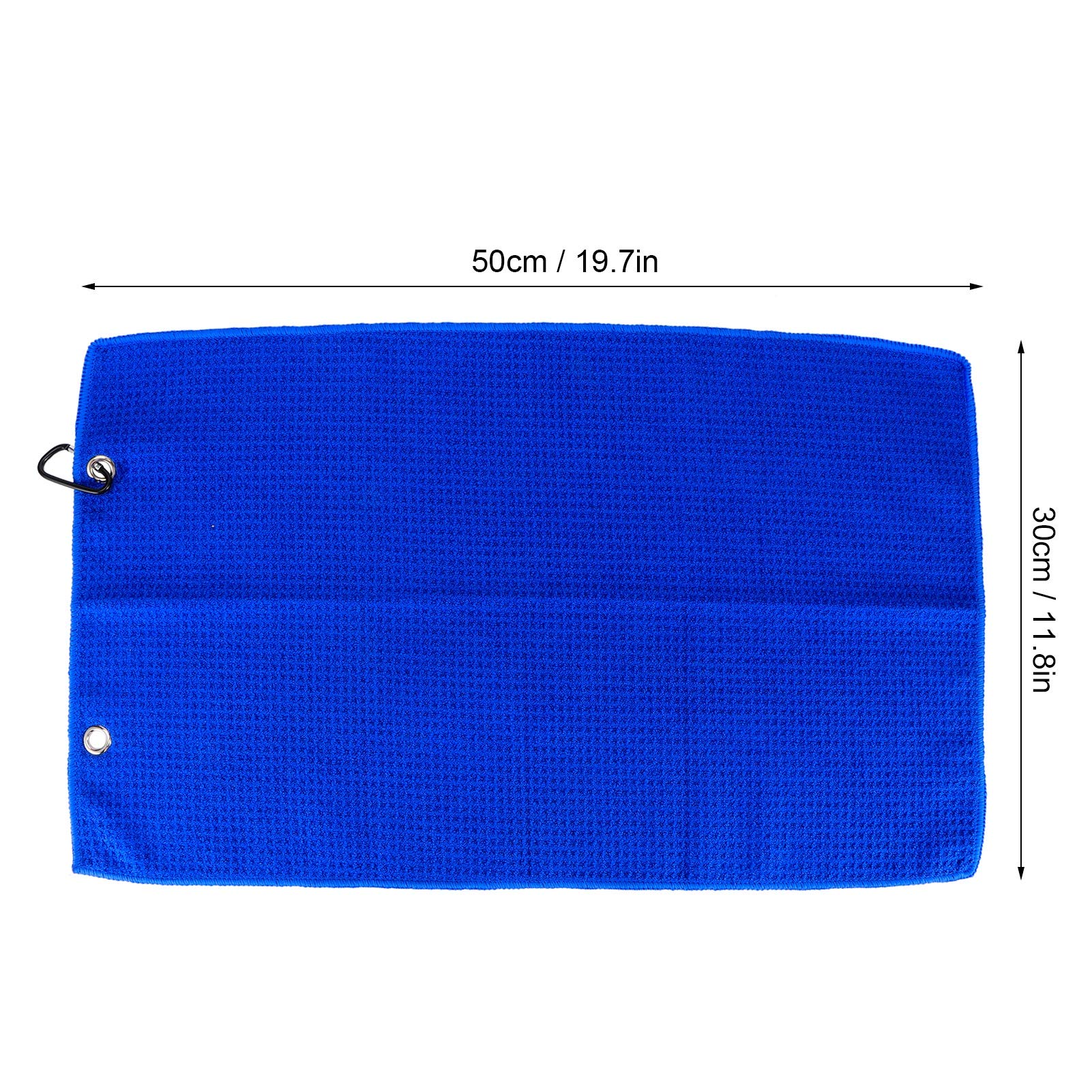 Premium Quick-Dry Fitness Towel for Gym & Workouts - Super Absorbent Sports Towel for Men & Women - Ideal for Yoga, Running, Cycling & Gym Sessions (Sapphire Blue)