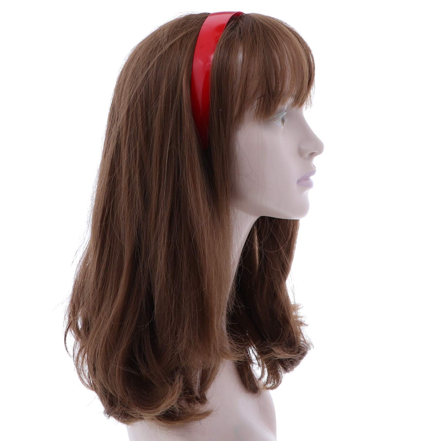 Non-Slip Plastic Headbands for Women & Men - 12 Pack Matte Hair Hoops - Perfect for Workouts, Yoga, Sports & Everyday Use