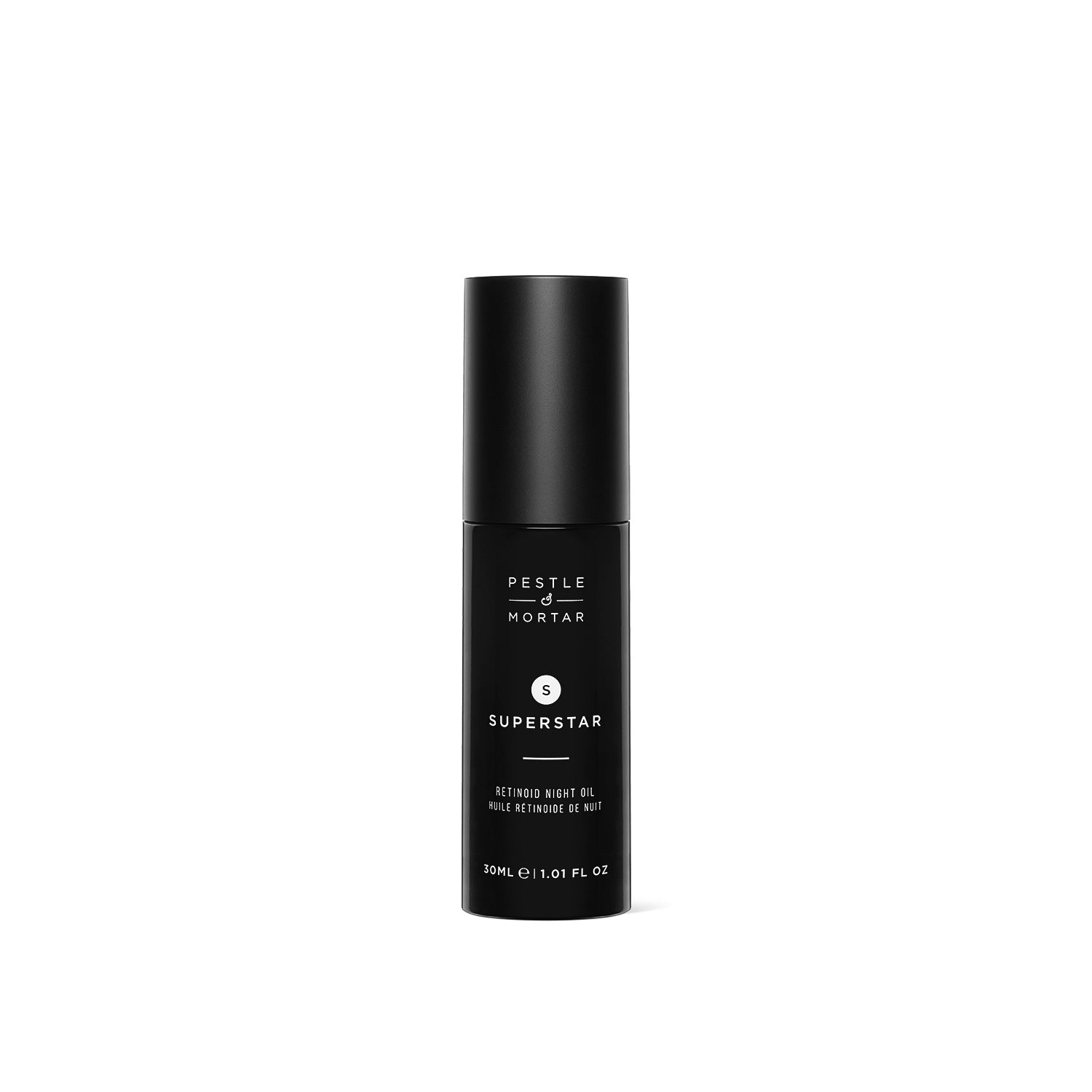 Best Retinoid Night Oil for Anti-Aging - Pestle & Mortar Superstar Facial Treatment for Wrinkles & Fine Lines | Perfect for Nighttime Skincare Routine & Dry Skin Hydration