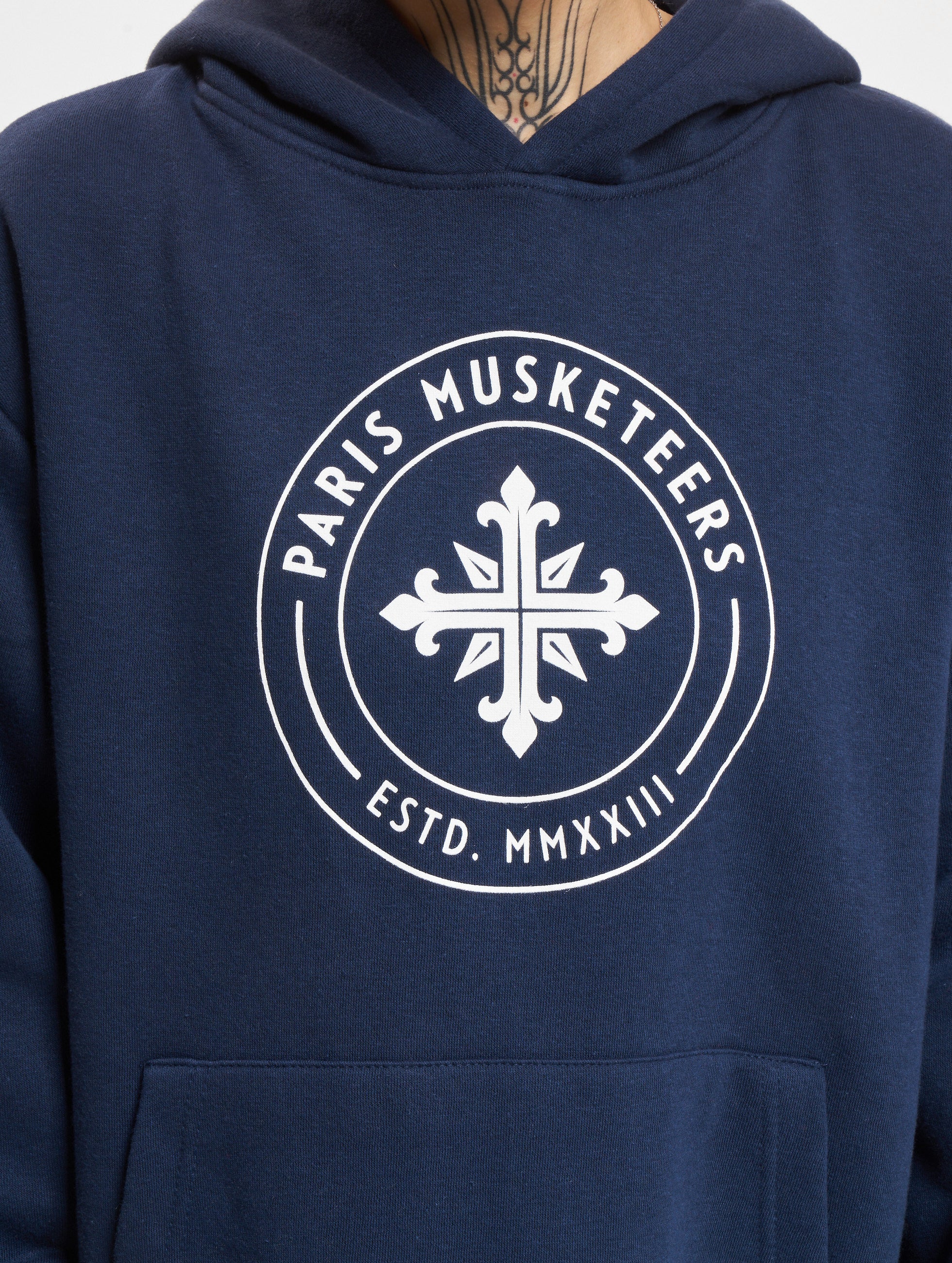 Paris Musketeers Emblem Hoodie - Stylish French Themed Pullover Sweatshirt for Men & Women | Perfect for Cosplay, Historical Reenactments & Casual Streetwear