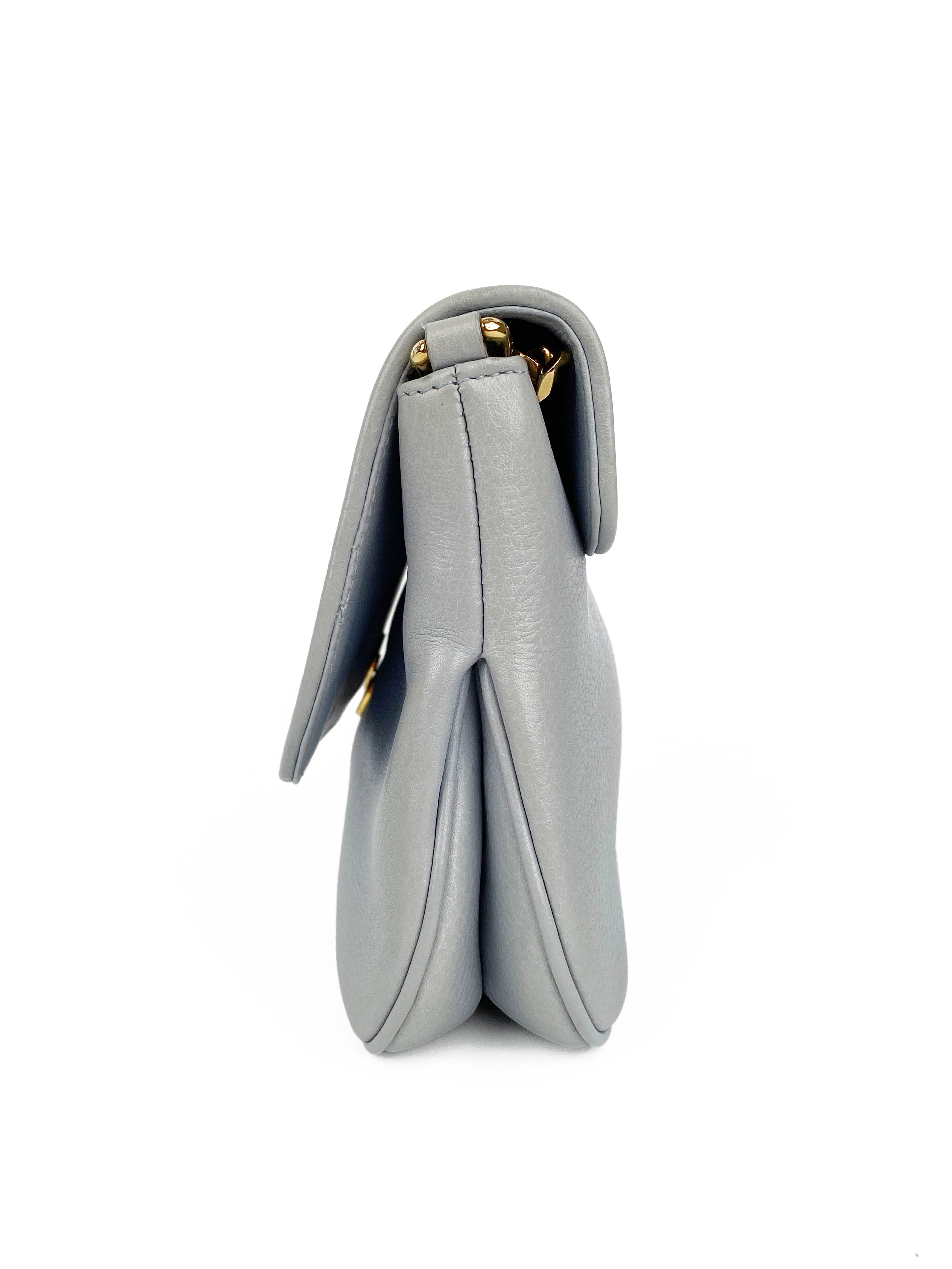 Gucci 1973 Bucharest Bag in Pale Blue - Luxury Crossbody Handbag for Women, Perfect for Parties, Travel & Everyday Use