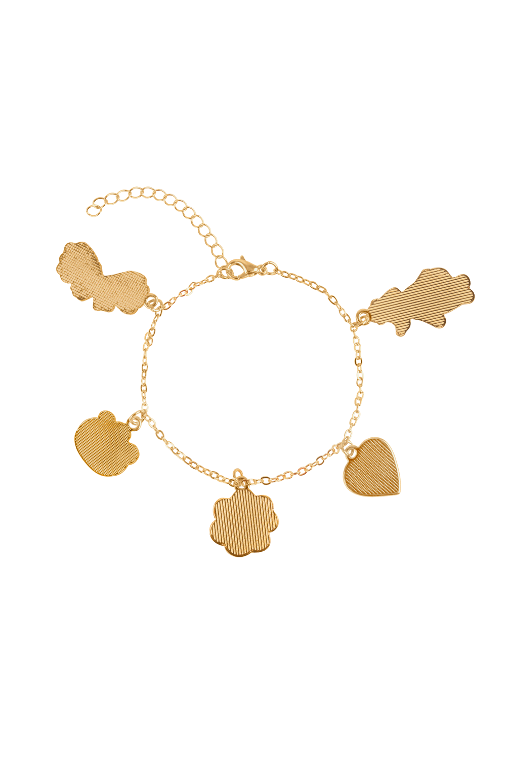 Tiny Dog Charm Bracelet by Tinycottons - Cute Pet Jewelry for Small Dogs | Perfect Gift for Dog Lovers & Everyday Wear