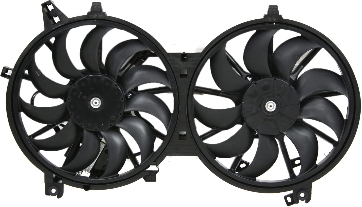 Nissan 370Z Radiator Fan Assembly with Controller (2009-2020) - Infiniti Q60 Cooling Fan Replacement (2014-2015) - Includes Control Module - Perfect for Automatic & Manual Transmission Repair & Maintenance