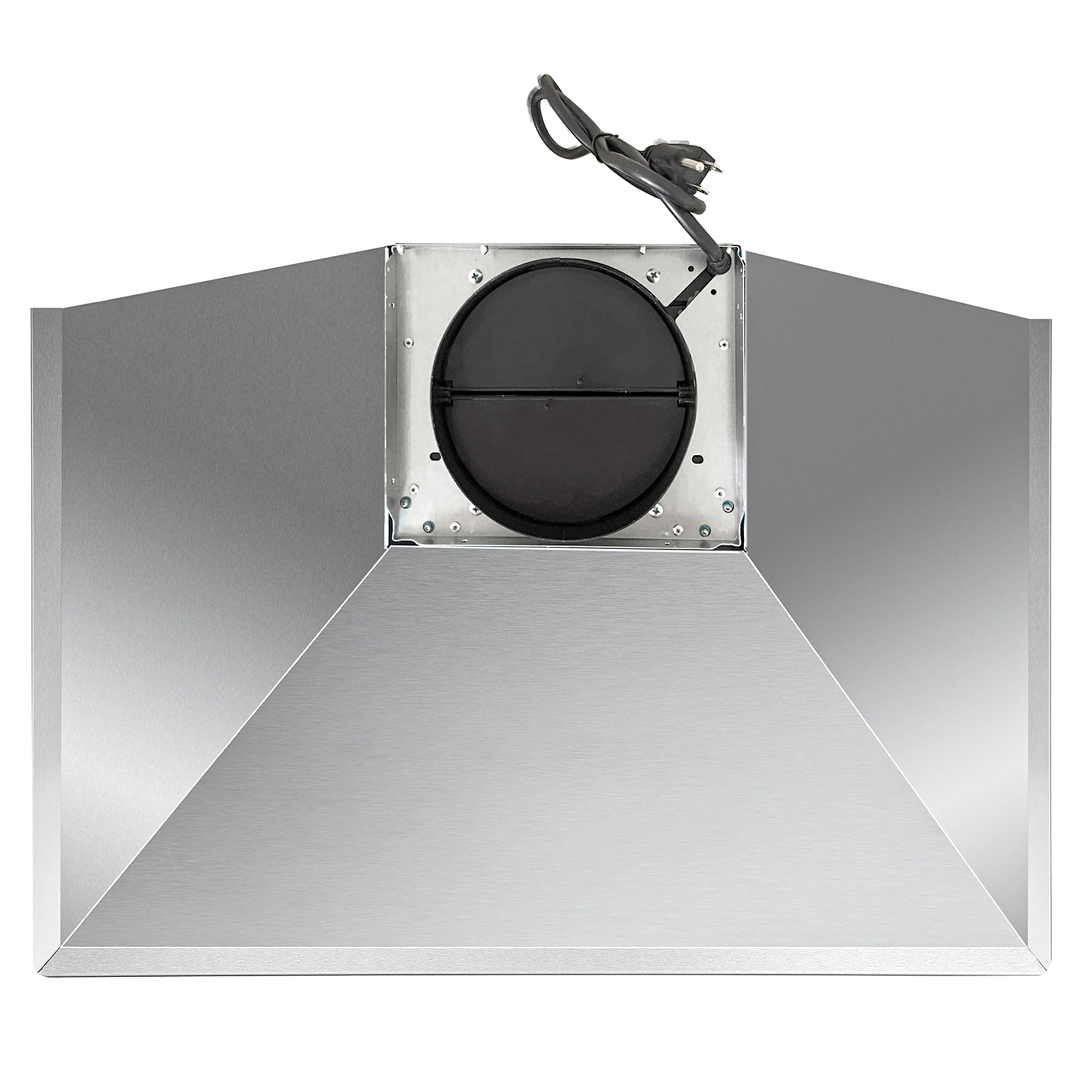 COSMO COS-63175 30-inch Stainless Steel Wall Mount Range Hood - 380 CFM Ducted Ventilation with Button Controls & LED Lights | Perfect for Modern Kitchens & Open Concept Homes