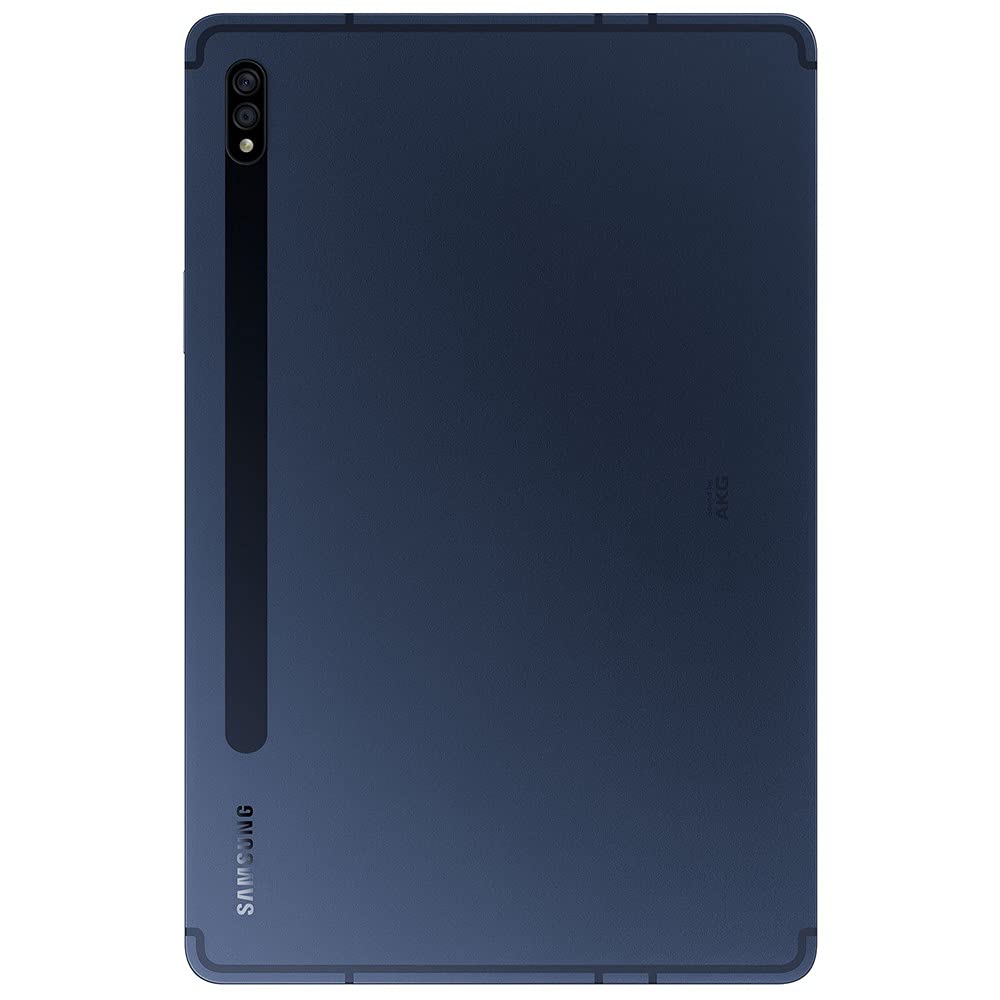 SAMSUNG Galaxy Tab S7 11-inch Android Tablet 128GB Wi-Fi Bluetooth with S Pen - Fast Charging USB-C Port, Mystic Navy (Renewed) | Perfect for Work, Study & Entertainment | Business Meetings, Online Classes, Gaming & Streaming