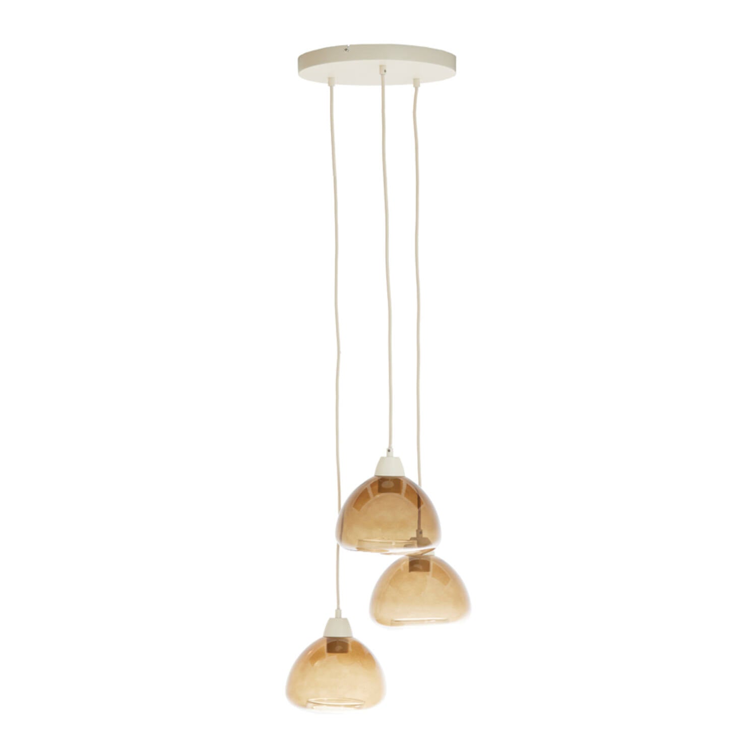 Bisho Modern Hanging Lamp - 3 Light Pendant, Ø30x14cm - Perfect for Dining Room, Kitchen Island, and Living Room Lighting