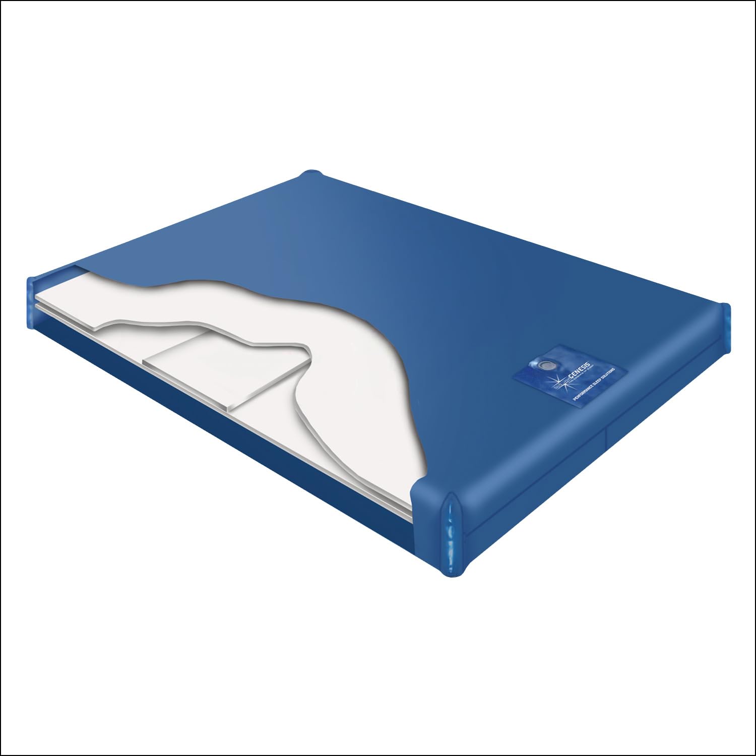 King Size Waterbed Mattress Kit - Premium Comfort for Home & Bedroom - Perfect for Relaxation, Back Pain Relief, and a Better Night's Sleep