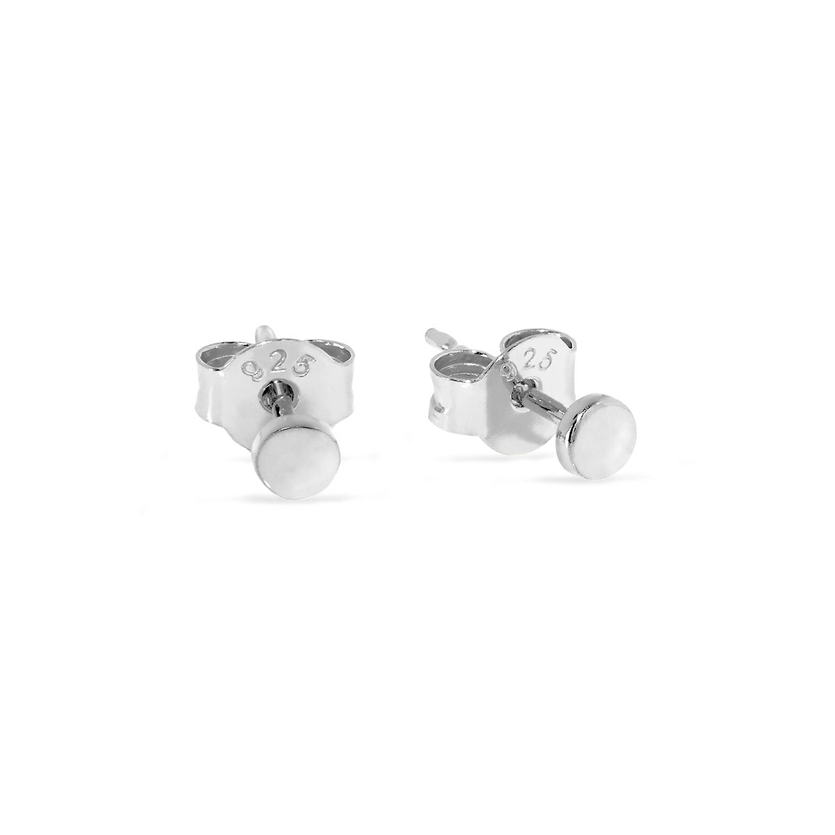 Super Fine Disc Studs - Premium Stainless Steel Earrings for Women & Men | Perfect for Daily Wear, Parties & Gifts