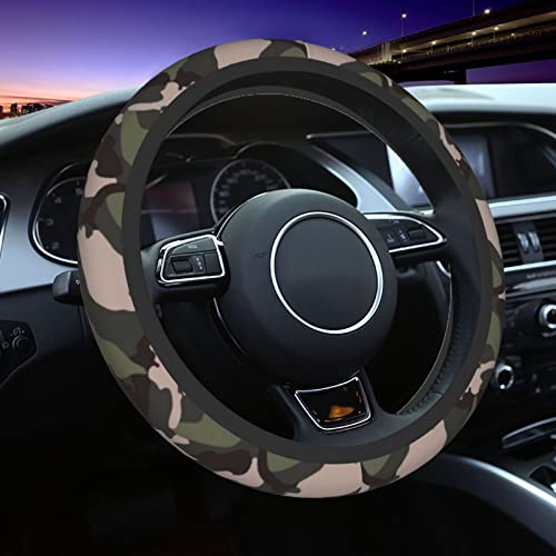 Green Camo Steering Wheel Cover