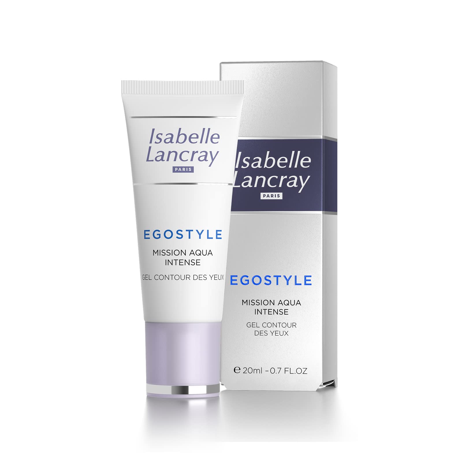 Egostyle Mission Aqua Intense Eye Contour Gel 20ml - Hydrating & Anti-Aging Under Eye Treatment for Dark Circles & Puffiness | Perfect for Night Routine & Travel Skincare