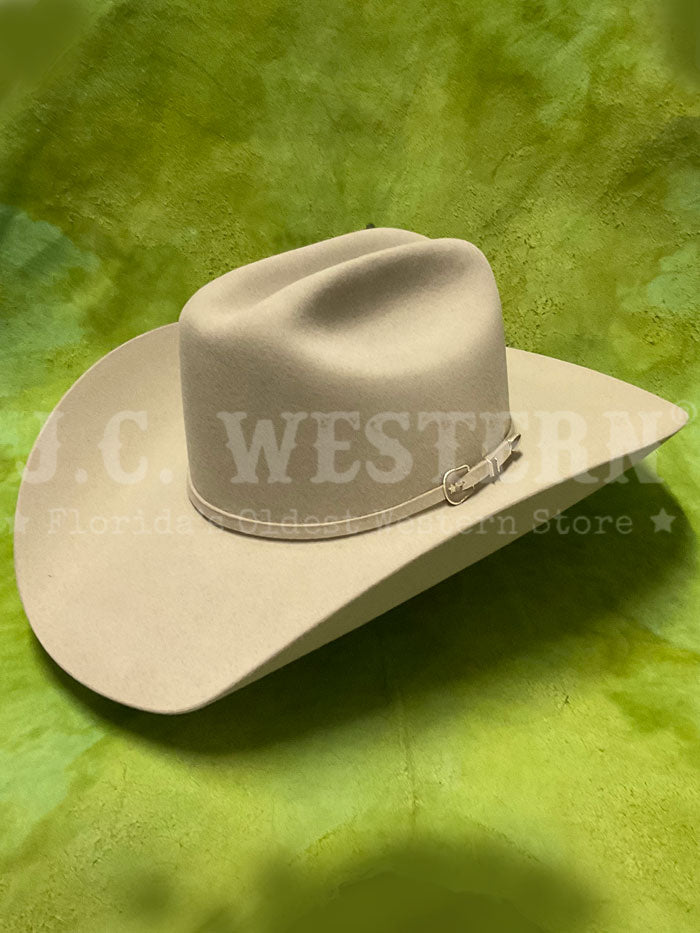 Resistol RFCTLM 754071 George Strait Collection Silverbelly Felt Cowboy Hat for Men - Western Style, Outdoor Rodeo & Country Music Events