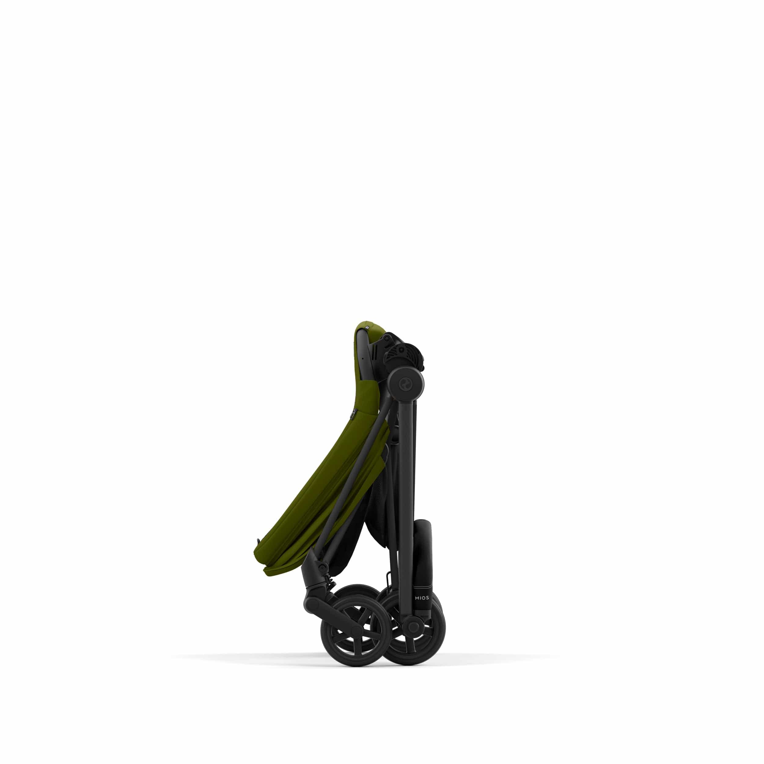 Cybex Mios 3 Complete Stroller in Matte Black - Lightweight Luxury Baby Stroller with Reversible Seat & All-Terrain Wheels | Perfect for City Walks, Travel & Everyday Use