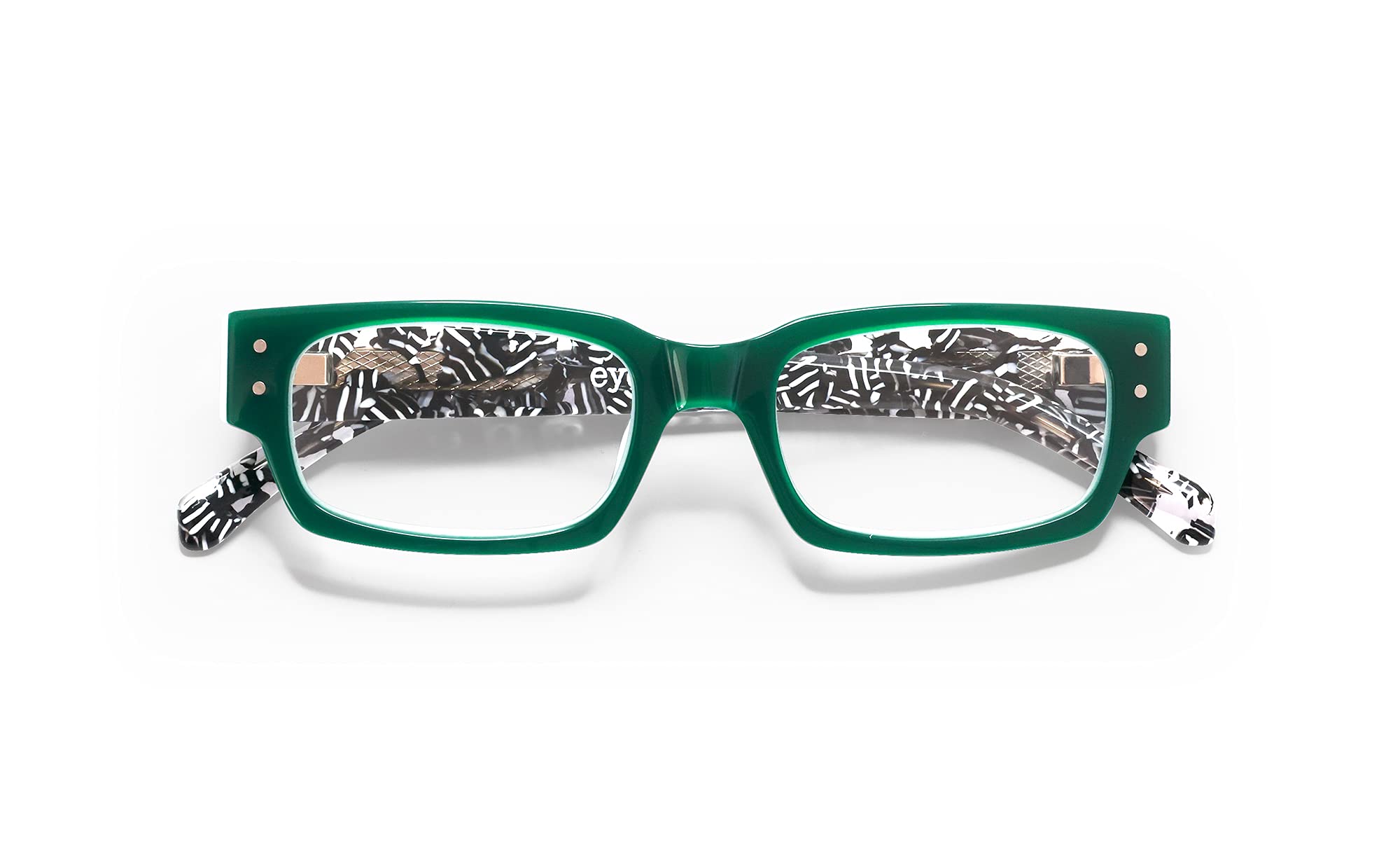 eyebobs - Peckerhead | Premium Reading Glasses for Men & Women | Square Frame for Average Faces | 0.0x - 4.0x Strength | Perfect for Office, Reading & Computer Use