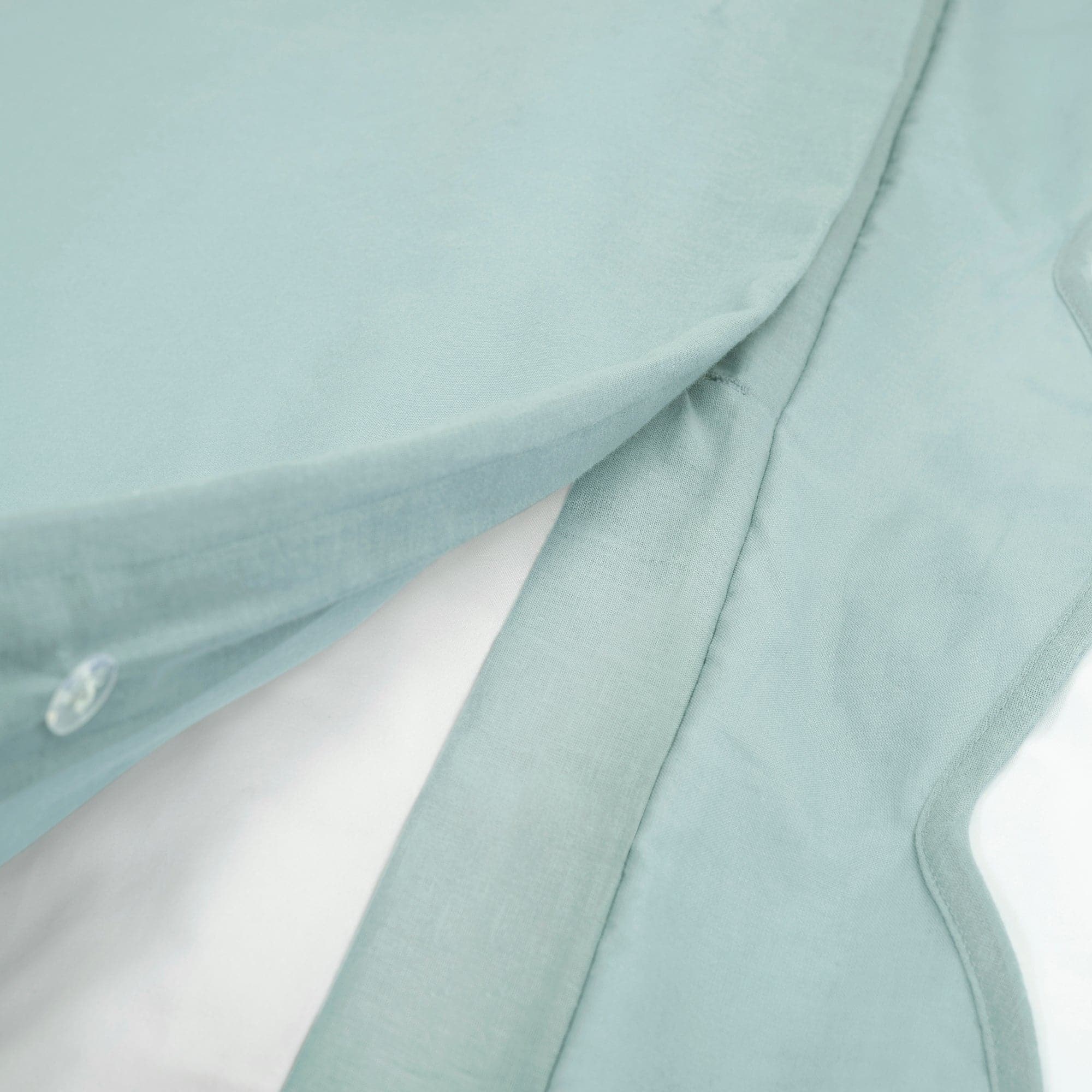 Coastal Chic Scalloped Edge 100% Cotton Reversible Duvet Cover Set - Breathable Soft Bedding for Beach House & Boho Bedroom Decor