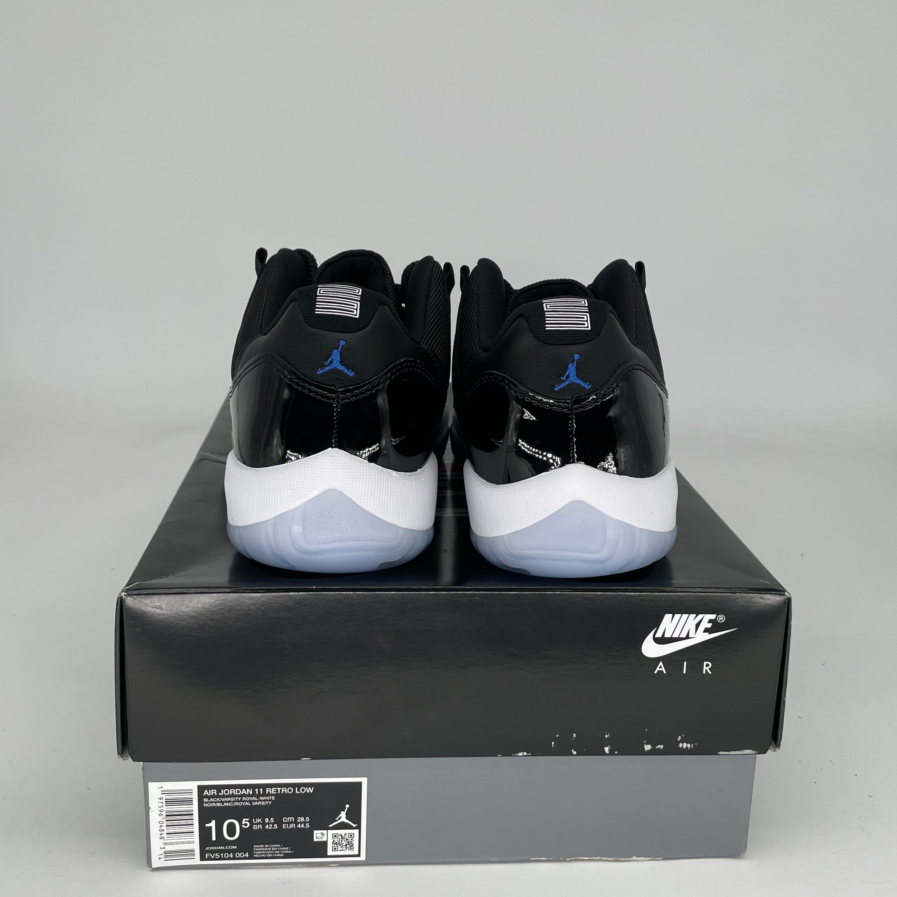 Air Jordan 11 Low Space Jam Men's Basketball Shoes - Size 10.5 (FV5104-004) | Retro Sneakers for Casual Wear & Court Performance