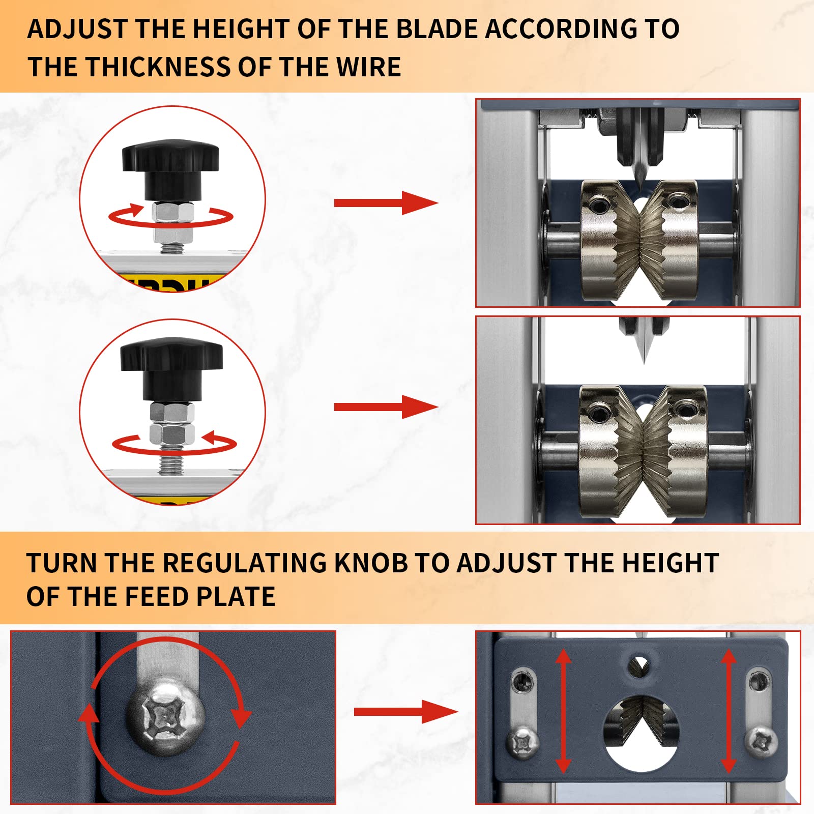 25W Electric Automatic Wire Stripper Machine (0.04