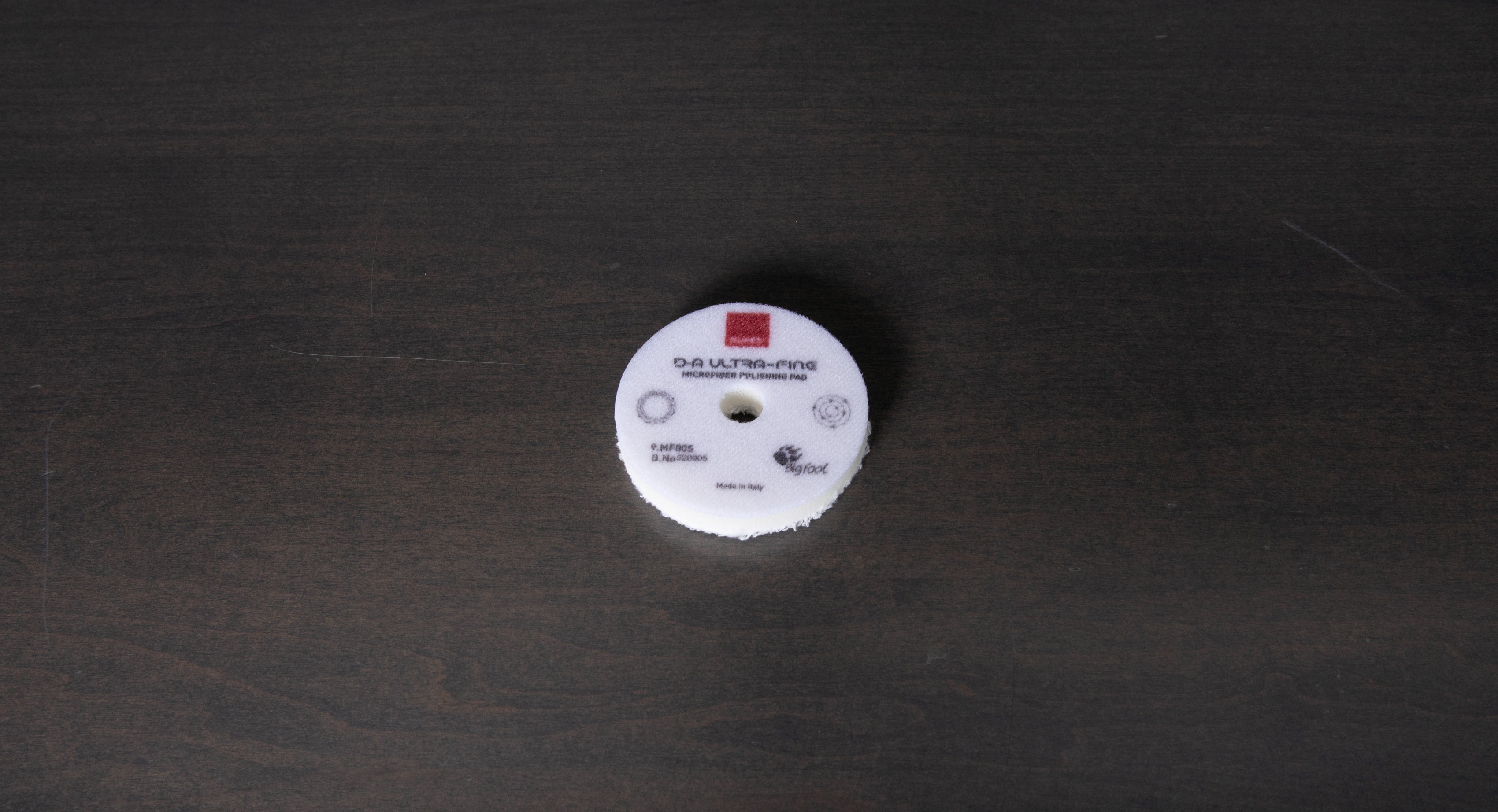 RUPES D A Ultrafine White Microfiber Polishing Pad for Car Detailing & Paint Correction - Perfect for Automotive Buffing & Polishing