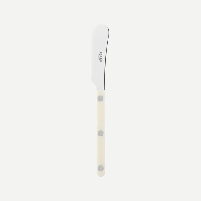Premium Bistrot Butter Spreader with Shiny Finish - Elegant Stainless Steel Butter Knife for Bread, Pastries & Cheese - Perfect for Restaurants, Brunch & Dinner Parties