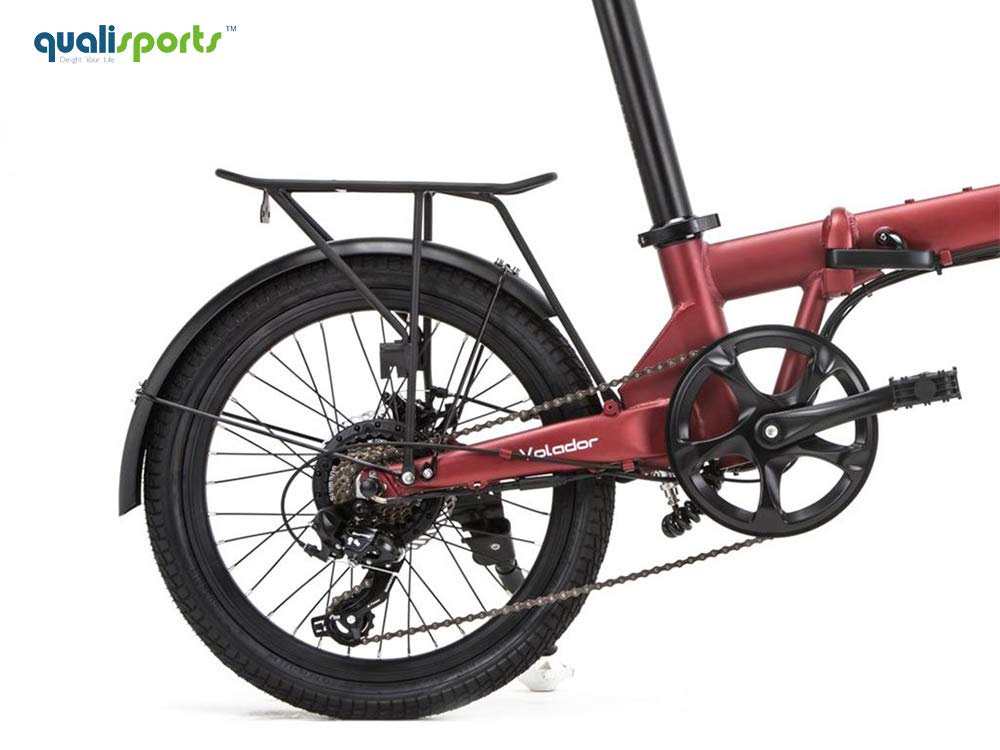 Premium Electric Bike Cargo Rack - Heavy Duty E-Bike Rear Rack Carrier for Volador Bicycles (2024 Upgrade) - Perfect for Commuting, Grocery Hauling & Outdoor Adventures