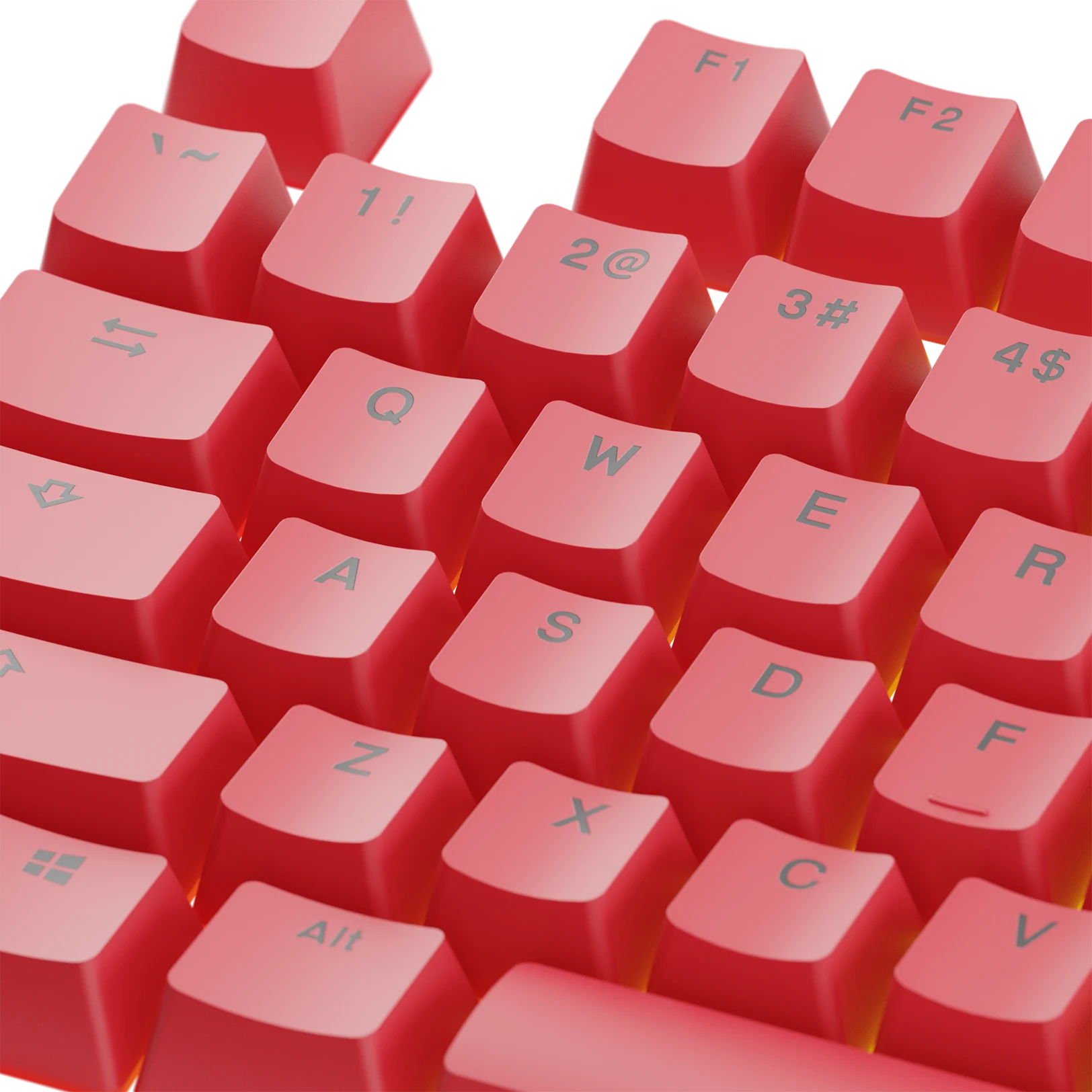 Revive Red Keycaps for Mechanical Keyboards - Durable ABS Keycaps for Gaming & Typing - Perfect for PC, Mac & Laptop Keyboards