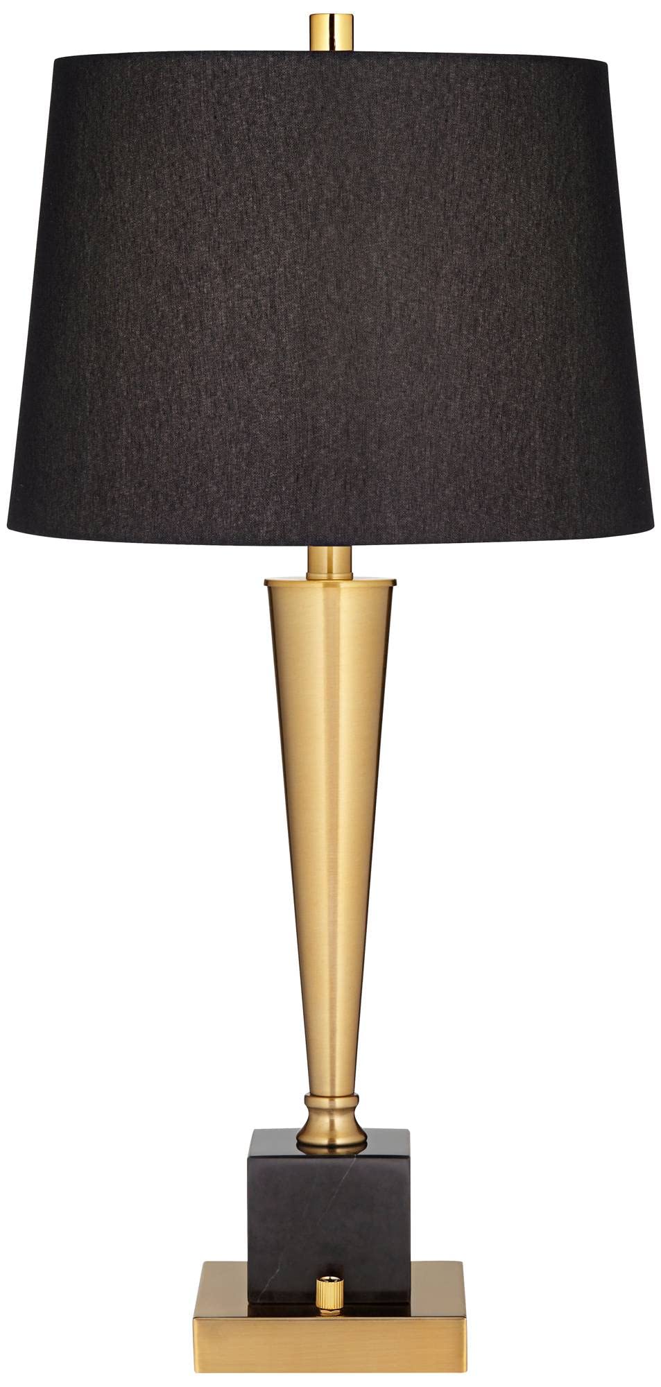 Possini Euro Wayne Modern Table Lamps Set of 2 - 29.25