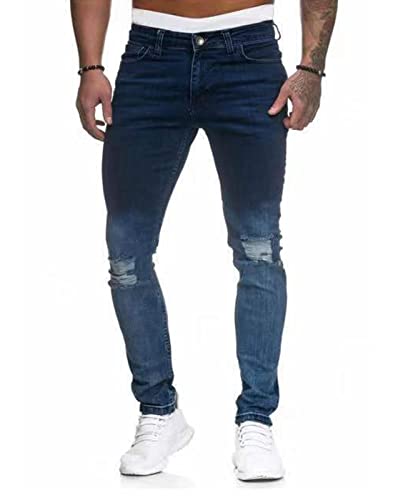 Dark Blue Ripped 1