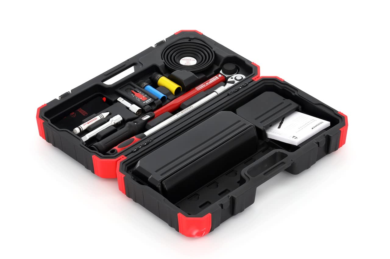 11-Piece Complete Wheel Mounting Set for Auto Mechanics - Heavy Duty Lug Nut & Tire Repair Tools in Durable Plastic Case (R68903011) - Perfect for Tire Changes, Wheel Alignments & Auto Shop Repairs