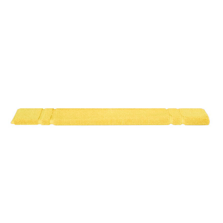 Premium 100% Combed Cotton Bath Towels - Soft & Absorbent Yellow Bath Mat for Spa, Gym & Luxury Bathroom Decor