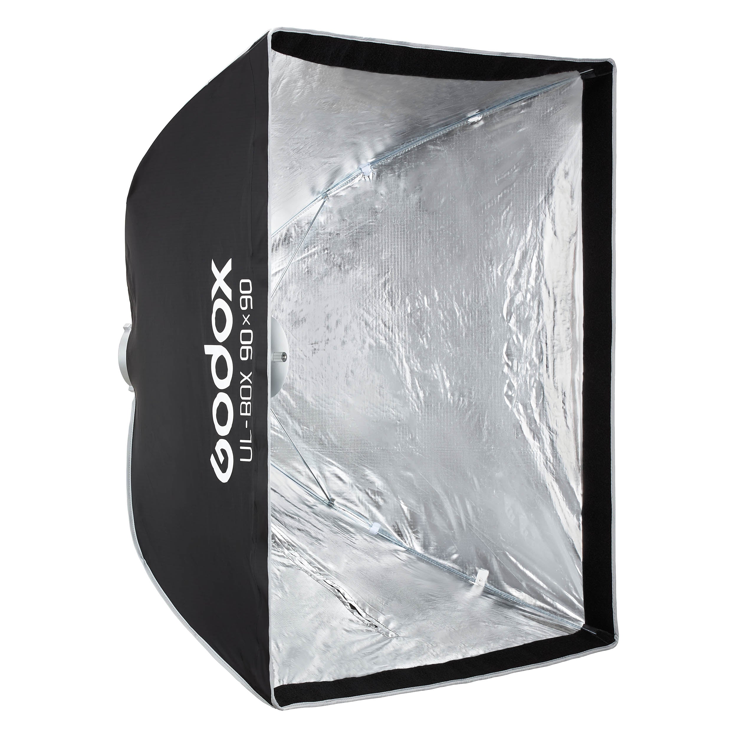 Godox 90x90cm (3x3ft) UL BOX 90 Softbox - Professional Square Photography Lighting Umbrella for Studio & Outdoor Shooting - Perfect for Portraits, Product Photography & YouTube Videos