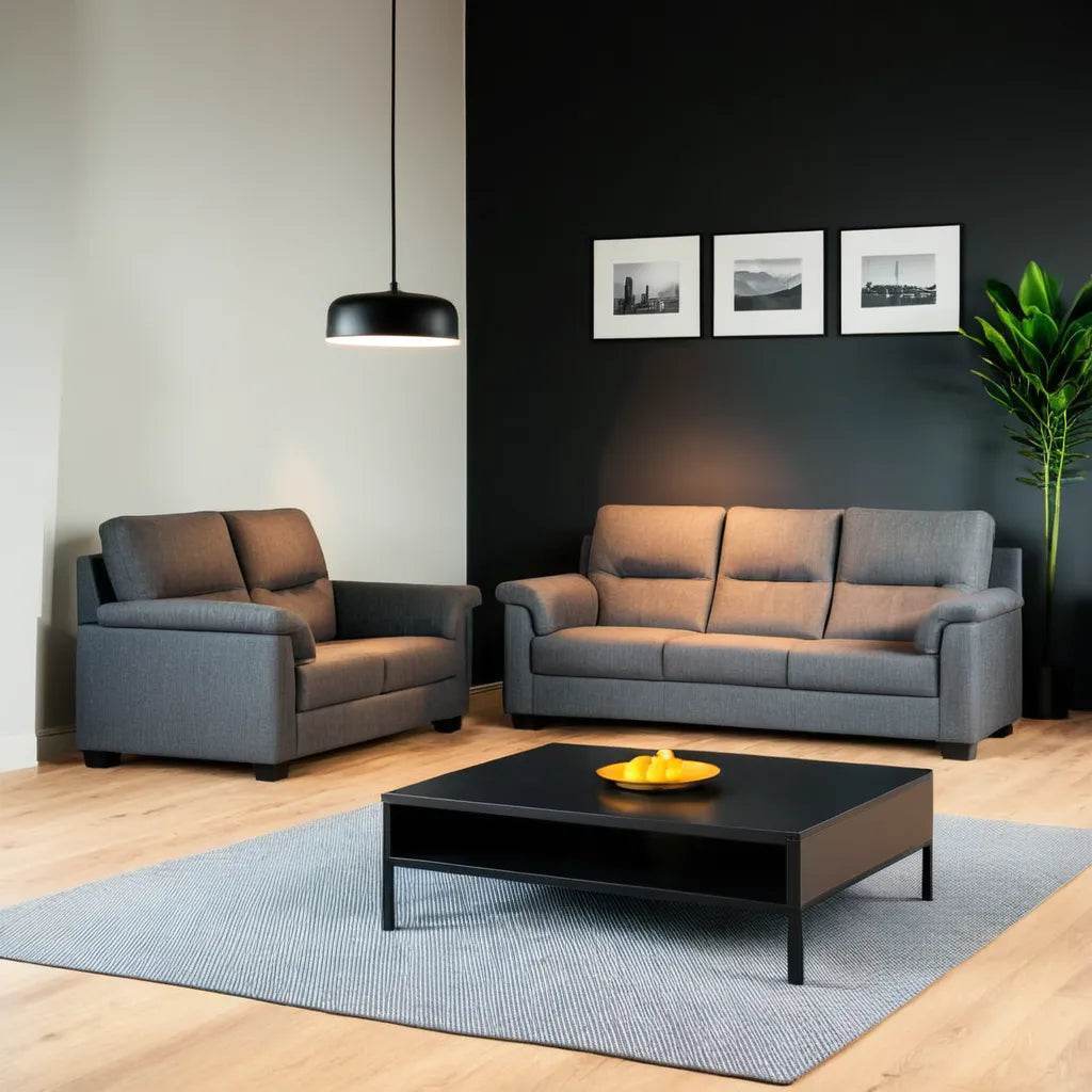 Krandell Soft Fabric Sofa - Pet Friendly, Durable & Comfortable Living Room Couch for Small Spaces - Perfect for Apartments, Lounging, and Family Gatherings
