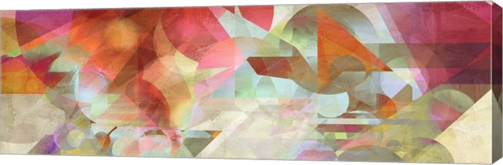 Loco-Motion by Kaj Rama - 24x8 Inches Canvas Wall Art, Handmade Gallery Wrap Painting, Modern Home Decor for Living Room, Bedroom & Office