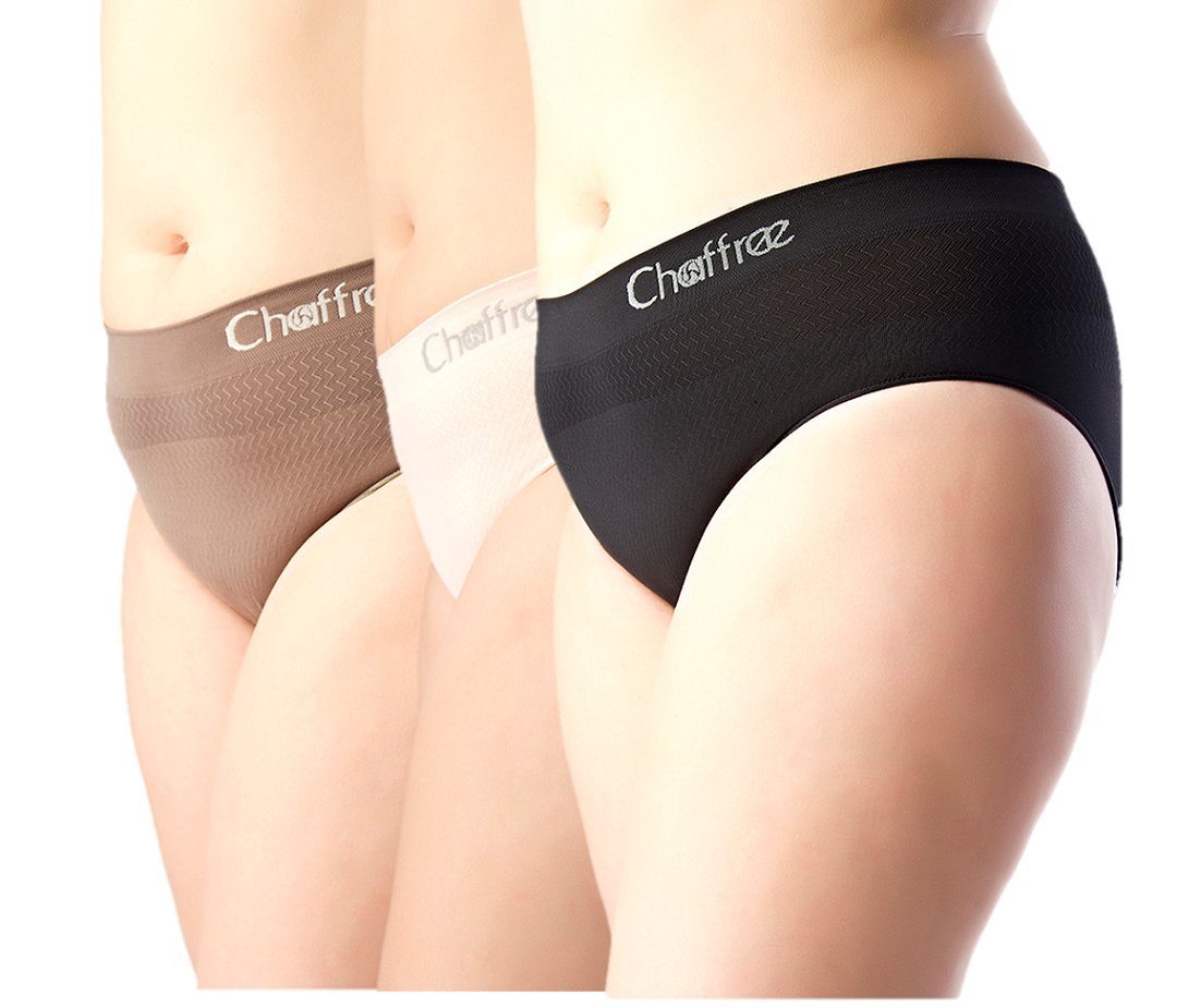 Women's Cotton Underwear 3 Pack - Soft Breathable Briefs for Everyday Comfort - Perfect for Work, Travel & Lounge