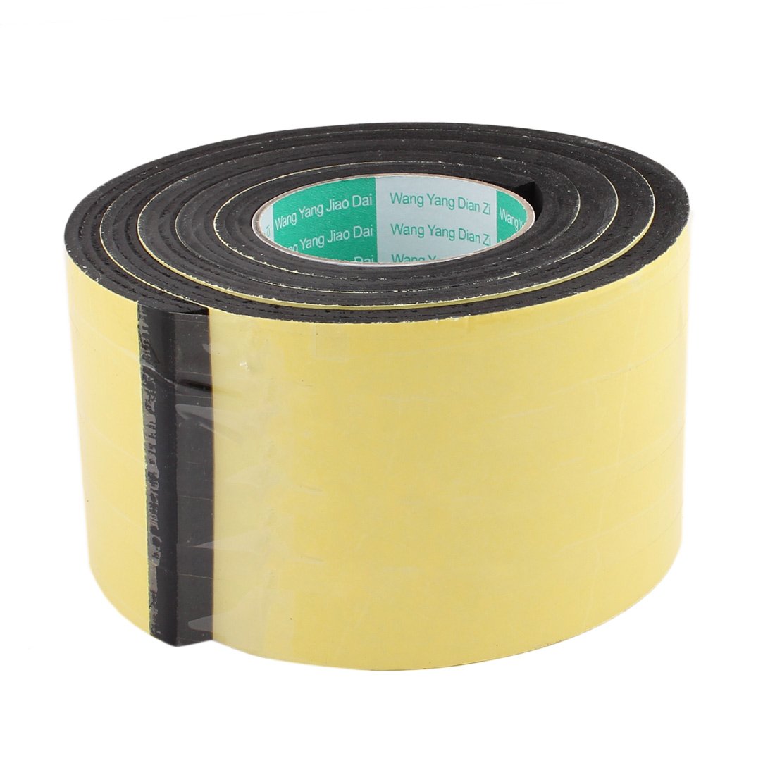 IIVVERR 10mm Thick 100mm Wide EVA Foam Tape - Single Side Adhesive Sponge Strip (2 Meters Length) - Perfect for DIY Projects, Home Repairs, Soundproofing & Crafting