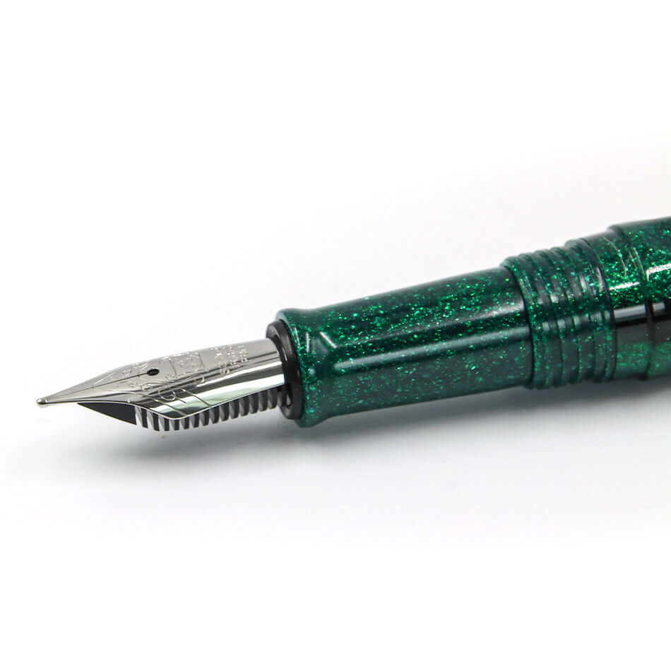 Benu Talisman Fountain Pen with Four Leaf Clover Design - Elegant Writing Instrument for Calligraphy, Journaling & Gift Giving