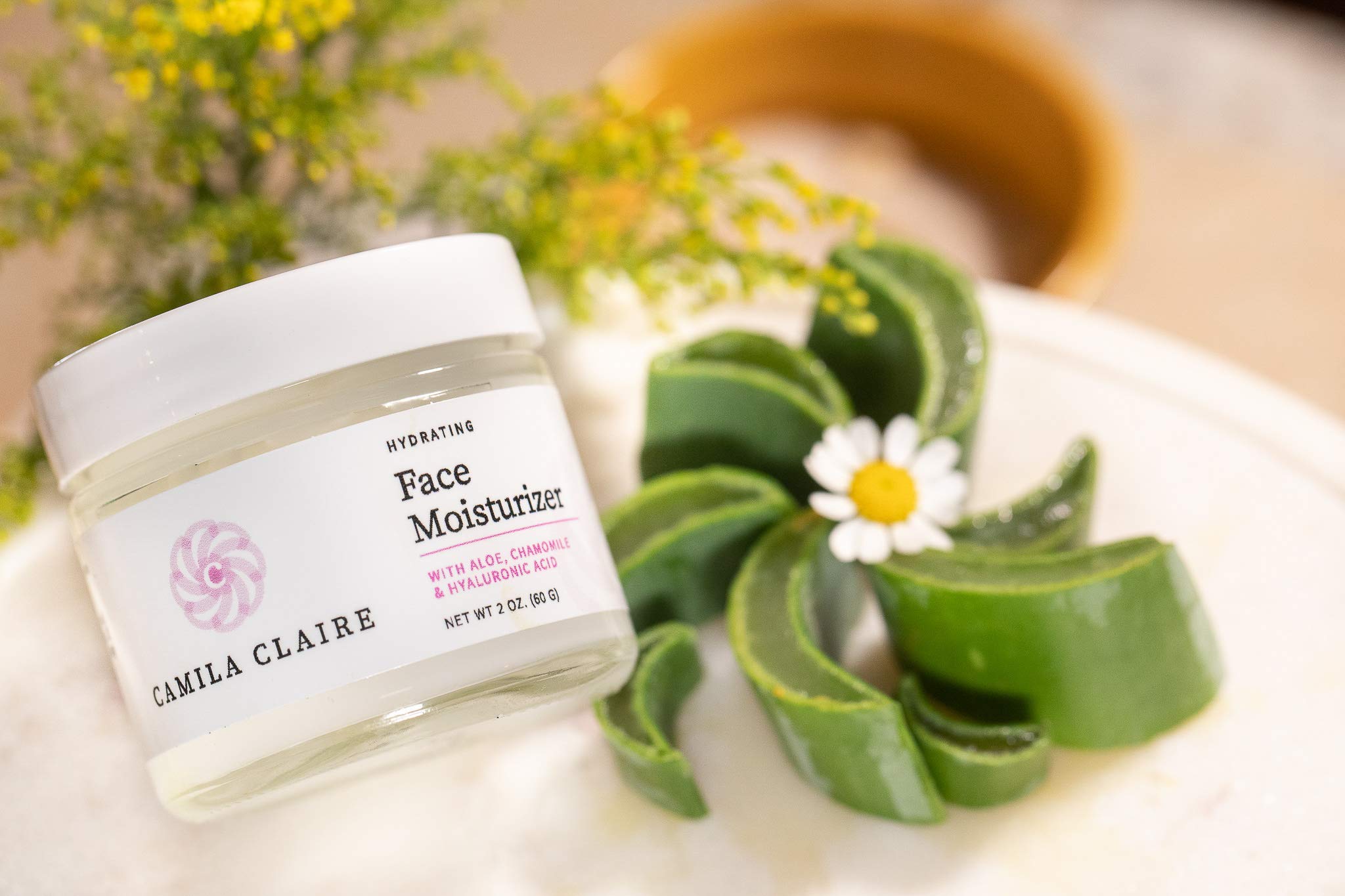 Best Hydrating Face Moisturizer with Hyaluronic Acid & Aloe Vera - Vitamin E, C, B Enriched for Deep Hydration & Collagen Boost | Revitalizes Tired Skin | 2 Oz | Perfect for Daily Skincare Routine & Dry Skin Relief