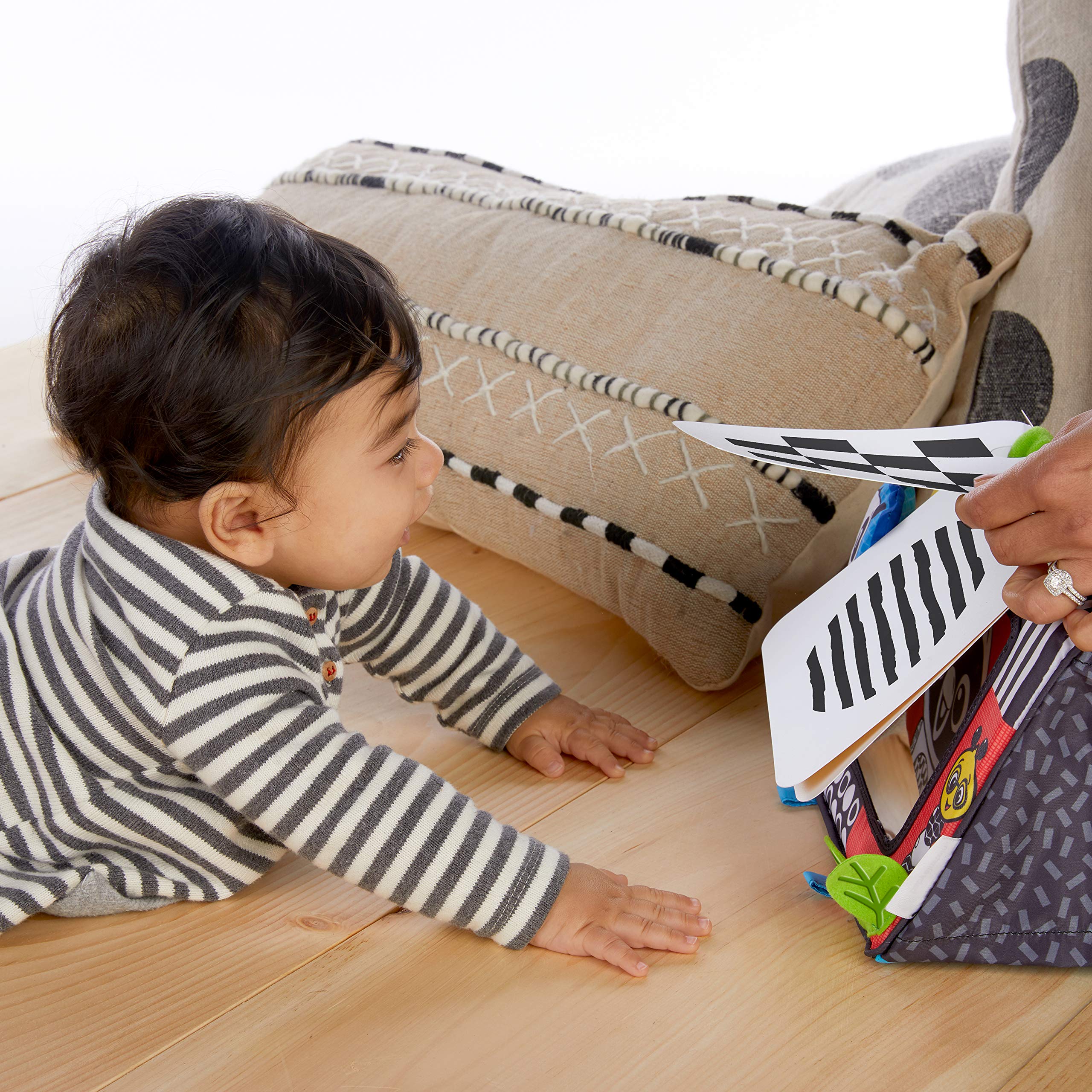 Baby Einstein High Contrast Activity Mirror for Newborn Tummy Time Play