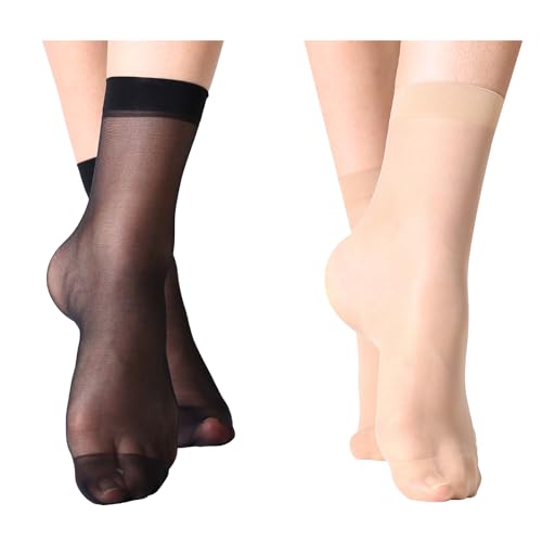 6 Pairs Nude+6 Pairs Black