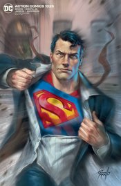 Action Comics #1025 - Parillo Variant Cover | DC Comics Collector's Edition | Perfect for Comic Book Fans & Collectors
