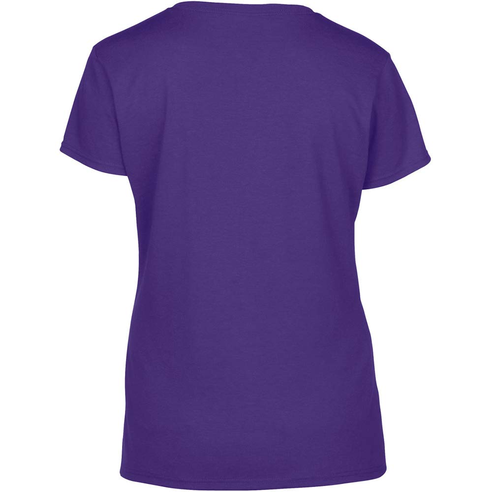 Gildan Women's Heavy Cotton Short Sleeve T-Shirt - Missy Fit, Black, Size Large - Perfect for Casual Wear, Workouts & Everyday Comfort