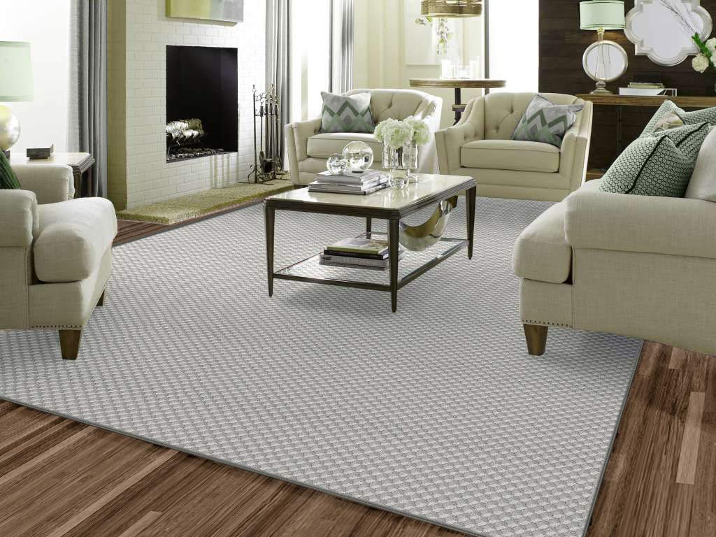 Family Foundations Carpet Area Rugs & Runners - 100% ANSO Nylon Multi-Dimensional Loop Pattern | Candle Light Inspired Trellis Design | Made in USA | Custom Sizes 7'x12' | Perfect for Living Room, Bedroom & Hallway Décor