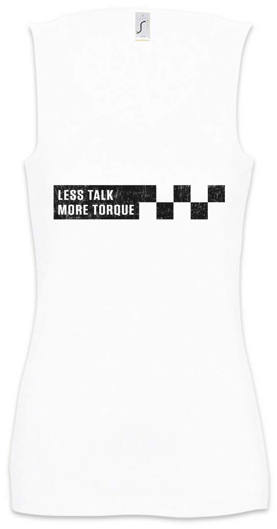 Urban Backwoods Less Talk More Torque Women's Workout Tank Top - Gym Fitness Training Shirt for Women - Perfect for CrossFit, Running & Weightlifting