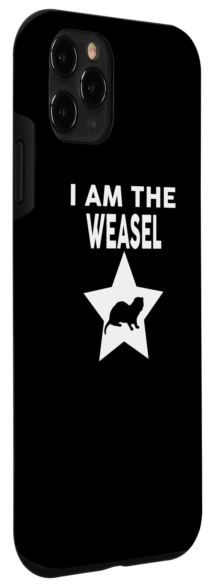 Funny WEASEL iPhone 11 Pro Case - Cute Animal Phone Cover for Protection | Perfect Gift for Animal Lovers, Office Humor & Daily Use