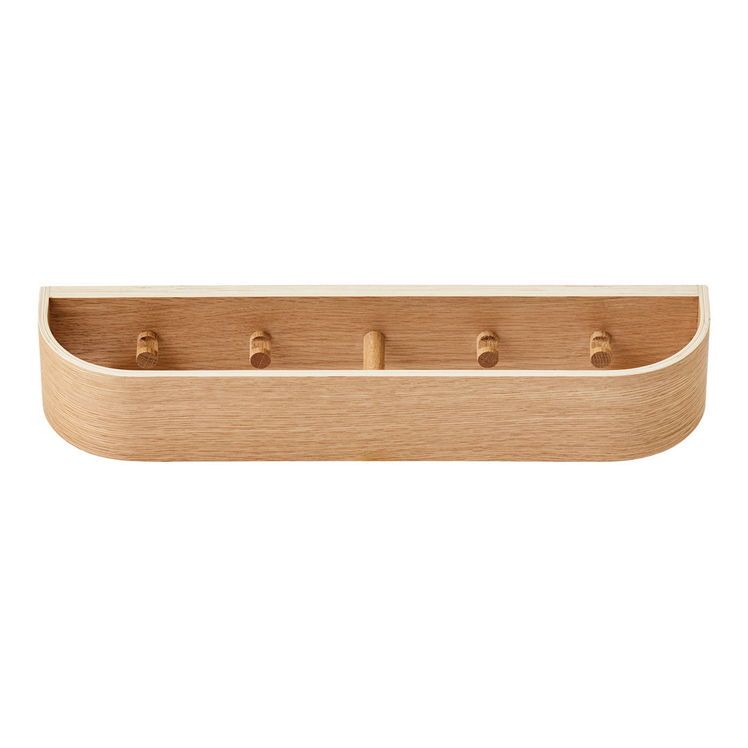 Nina Bruun Epoch Wooden Dish Rack - Modern Kitchen Organizer for Plates, Bowls & Utensils | Perfect for Small Spaces, Countertop Storage & Drying Dishes