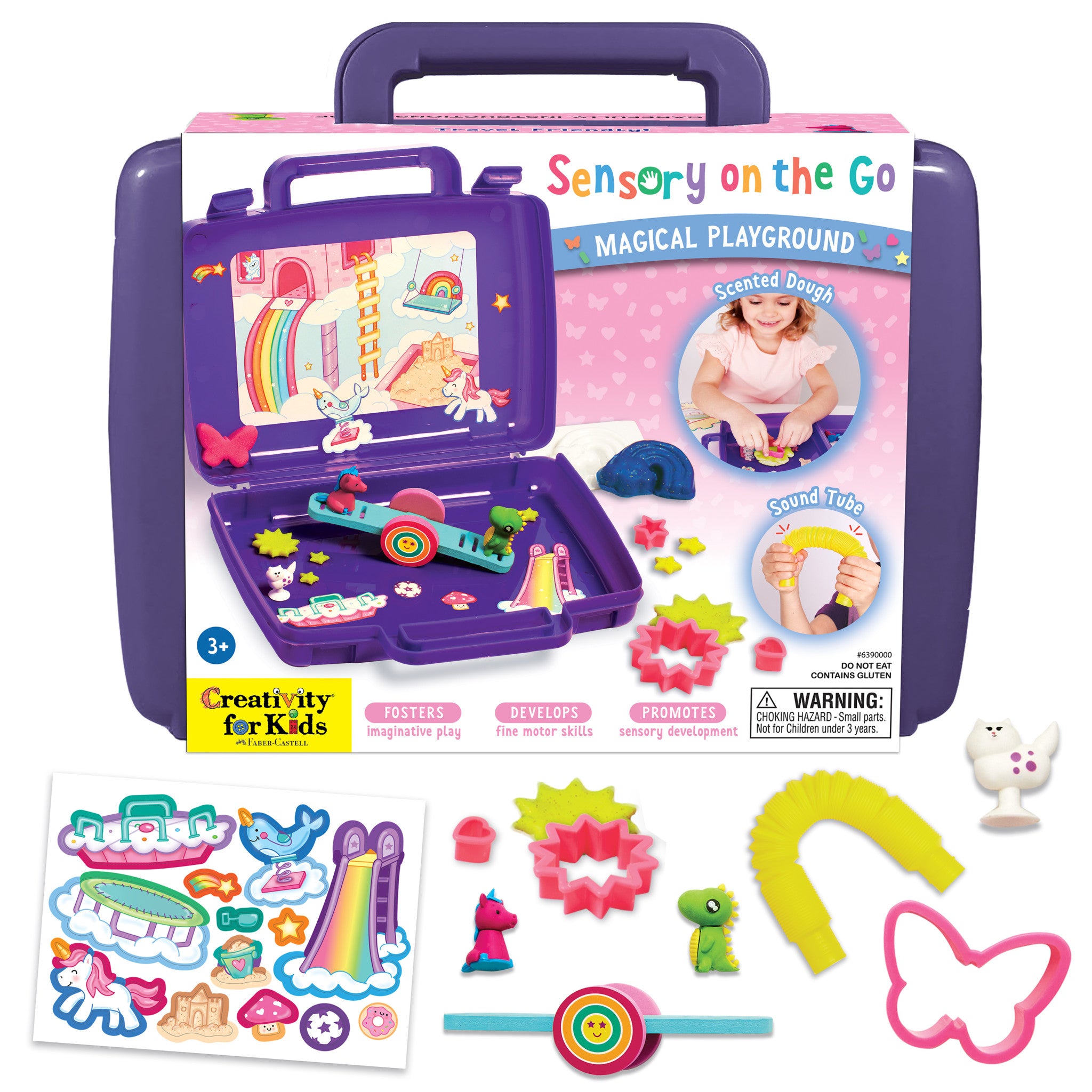 Sensory on the Go Magical Playground - Portable Sensory Toys for Kids with Autism, ADHD & Special Needs - Perfect for Travel, Classroom & Therapy Sessions #6390000