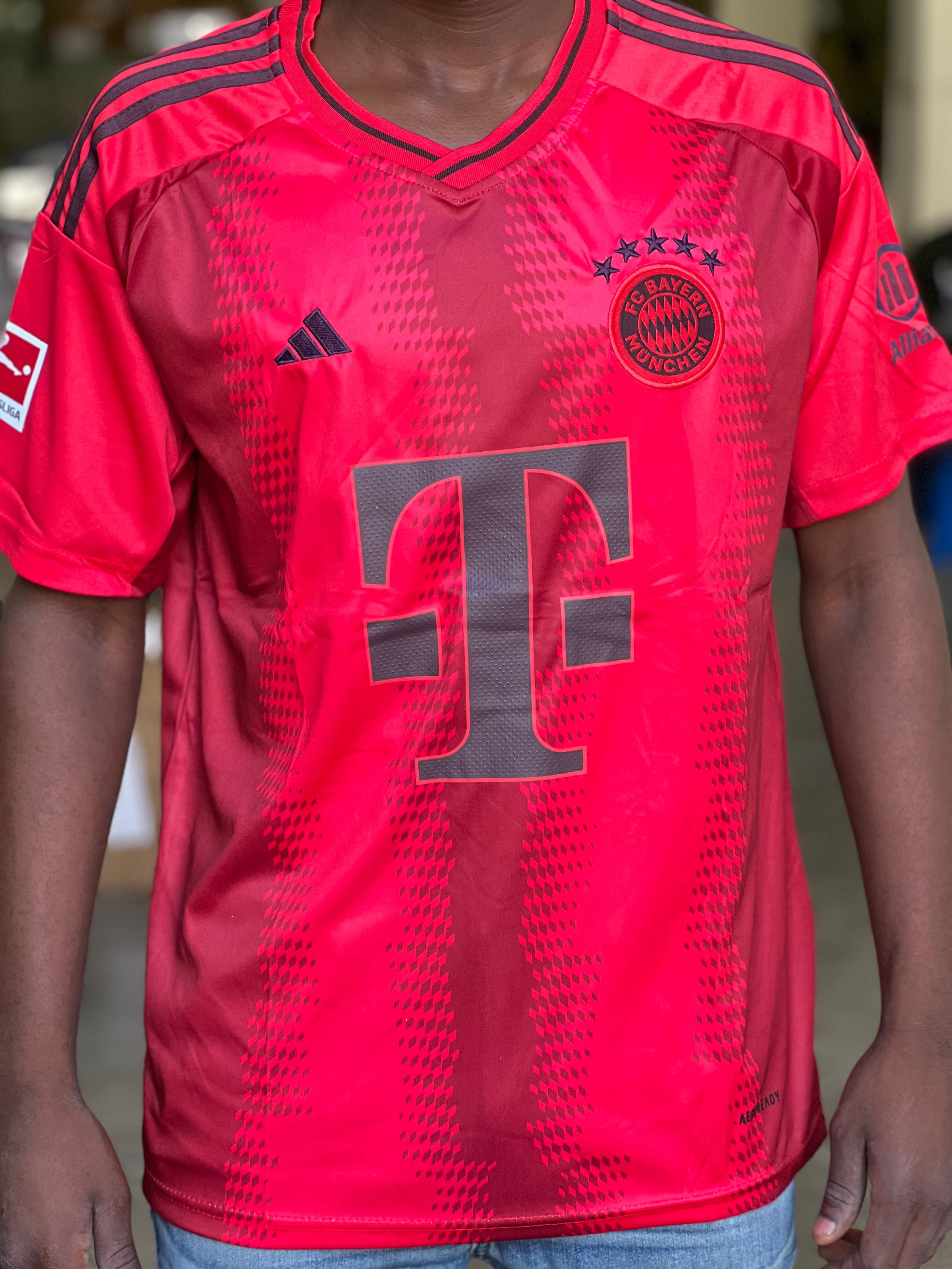Official Bayern Munich 2023-24 Home Jersey - Authentic Player Version Soccer Shirt for Men - Perfect for Matches, Training & Fan Support