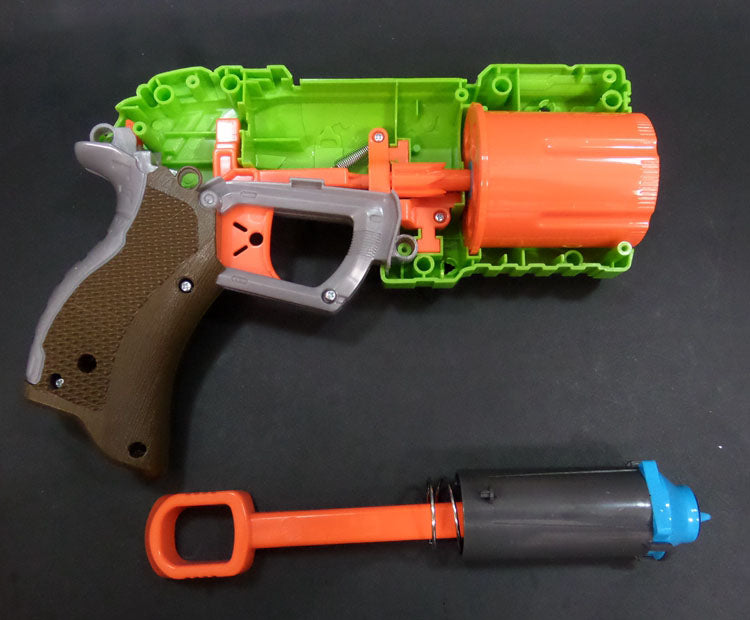 X Shot Bug Attack Blaster - Upgraded Spring Action Toy Gun for Outdoor Play | Perfect for Nerf Battles, Backyard Games & Kids Birthday Parties